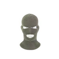 Foliage Green 3-Hole Acrylic Face Mask